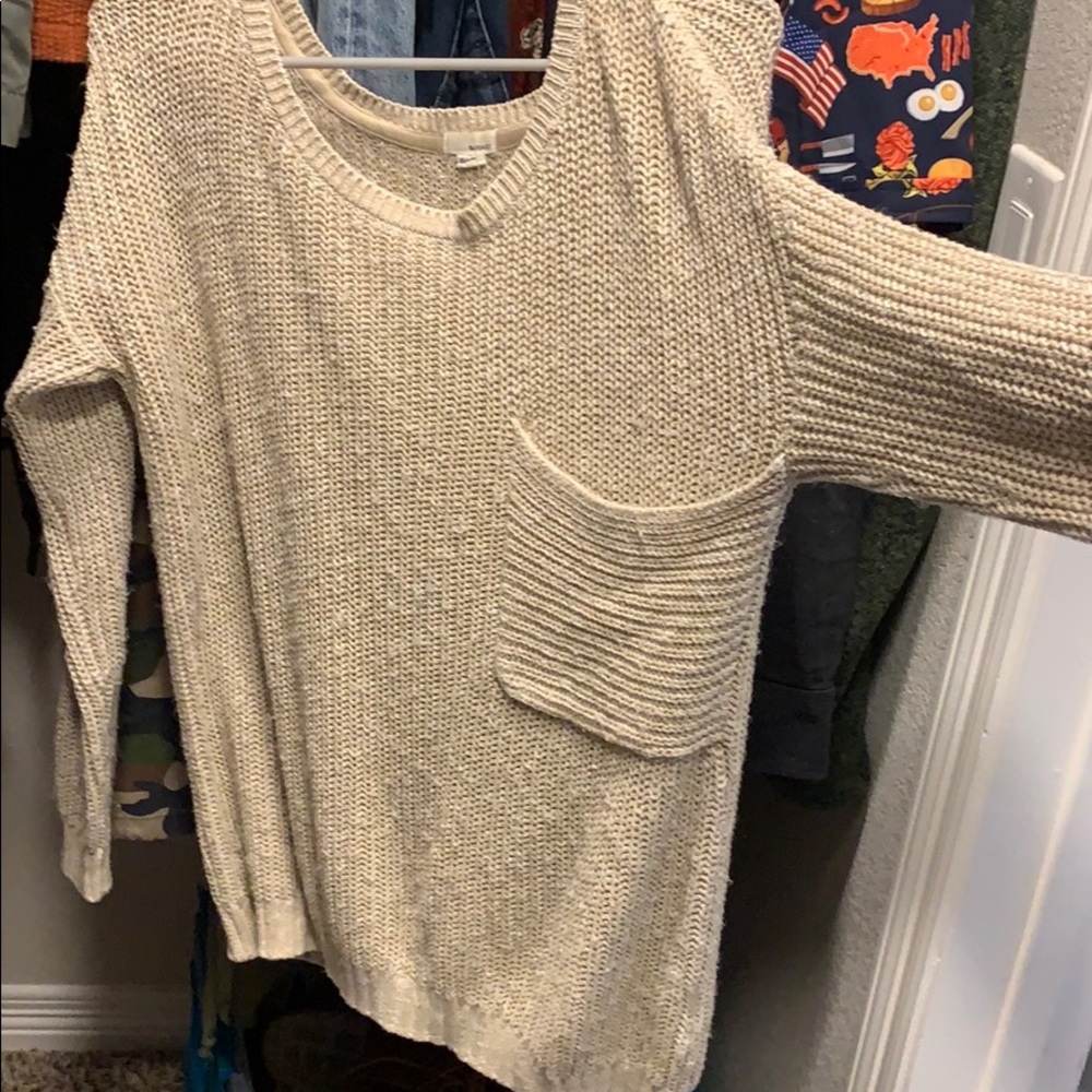 Slouchy sweater